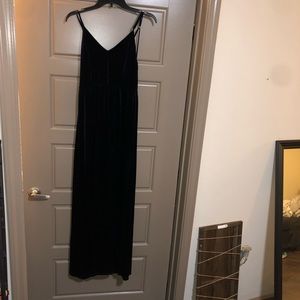 Long Velvet Dress